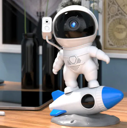 Rocket Astronaut Galaxy Projector