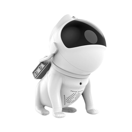 Dog-Shaped Galaxy Projector (Voice Control Included)
