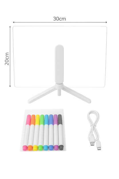 Erasable Acrylic LED Message Board