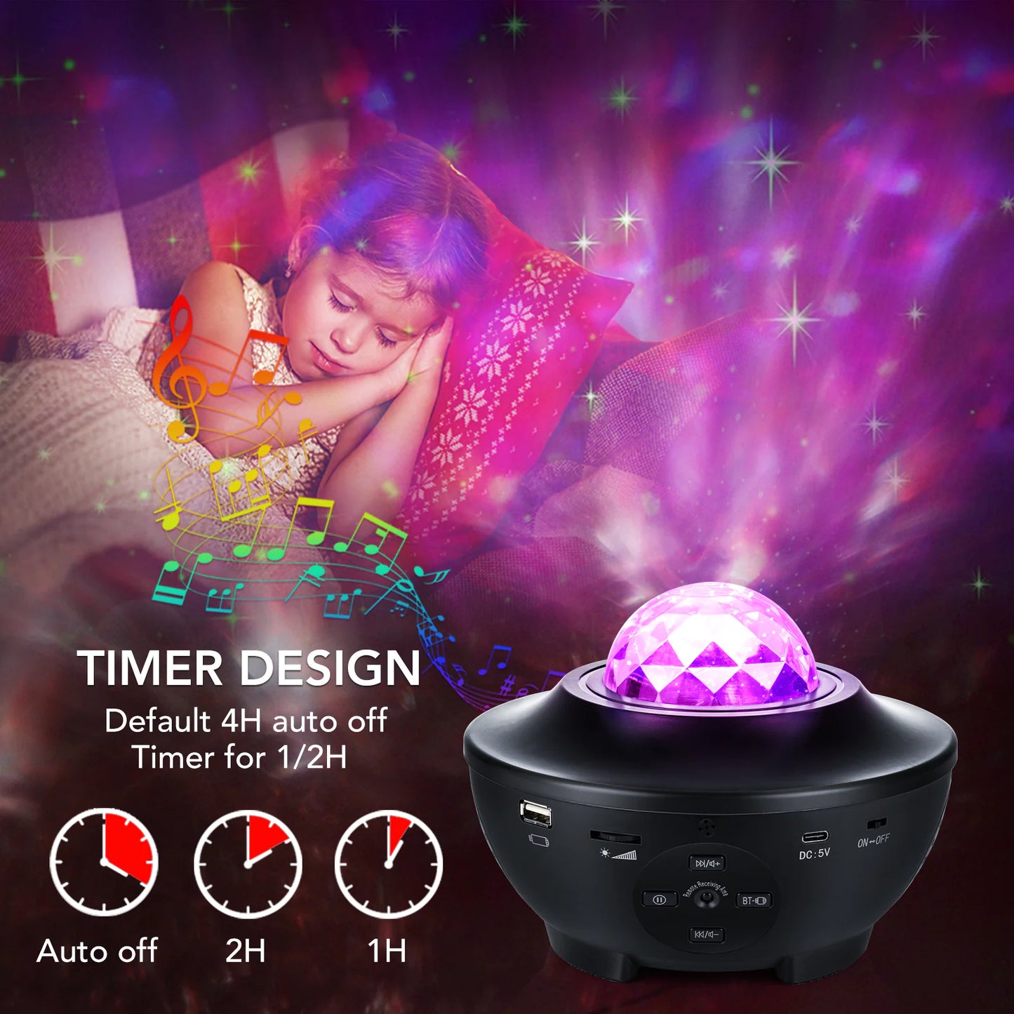 LED Galaxy Projector