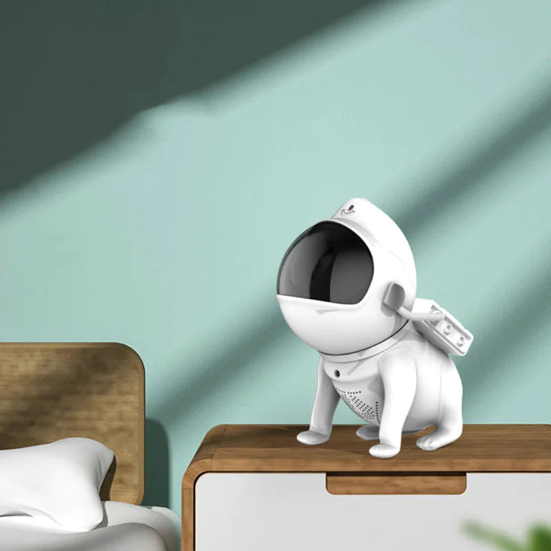 Dog-Shaped Galaxy Projector (Voice Control Included)