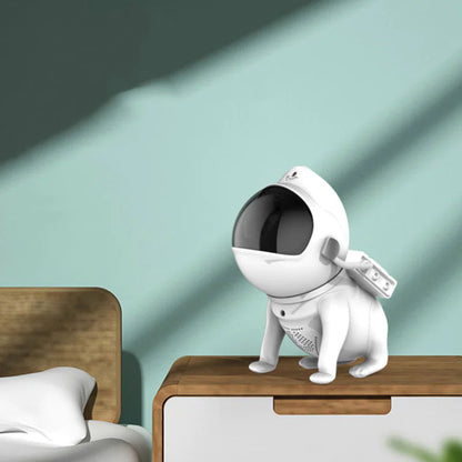 Dog-Shaped Galaxy Projector (Voice Control Included)